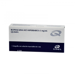 Unid Bupivacaina + Glicose 0,5% Pesada 4Ml Inj Amp - HYPOFARMA