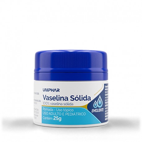 UNID VASELINA SOLIDA 25G PCT/12 - UNIPHAR
