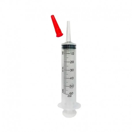 Unid Seringa 60Ml S/Ag Bico Cateter - Sr