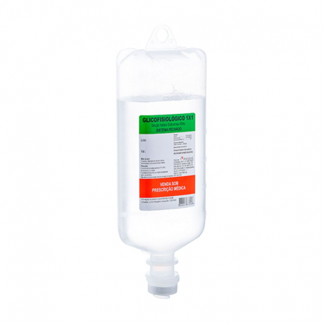 Soro Glicofisiologico 5% 1L Frasco - EQUIPLEX