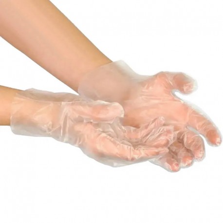 Luva Plastica Est Polietileno Tam U Pc/100 - Medix