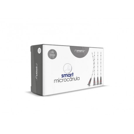 UNID MICROCANULA 27G C/AG 50MM CX/10 - SMART GR