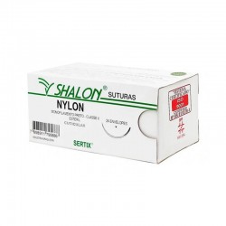 Unid Nylon Preto 3-C/Ag 4,- Shalon