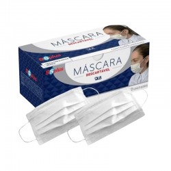 MASCARA TRIPLA BRANCA - SSPLUS