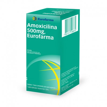 Amoxicilina 500Mg 21Cps Gel - Eurofarma