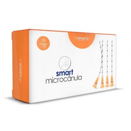UNID MICROCANULA 25G C/AG 70MM - SMART GR
