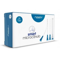 UNID MICROCANULA 23G C/AG 70MM CX/10 - SMART GR