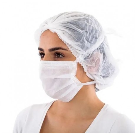 MASCARA TRIPLA BRANCA C/TIRAS PC/50 - BETEL