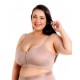 1614 - SOUTIEN C/ REFORCO FECHO FRONTAL BEGE G - BIOBELA
