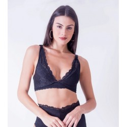 1652 - SOUTIEN COM BOJO RENDADO PRETO G - BIOBELA