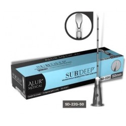 UNID MICROCANULA 22G C/AG 50MM B. PATO SUBCISAO CX/10 - ALUR